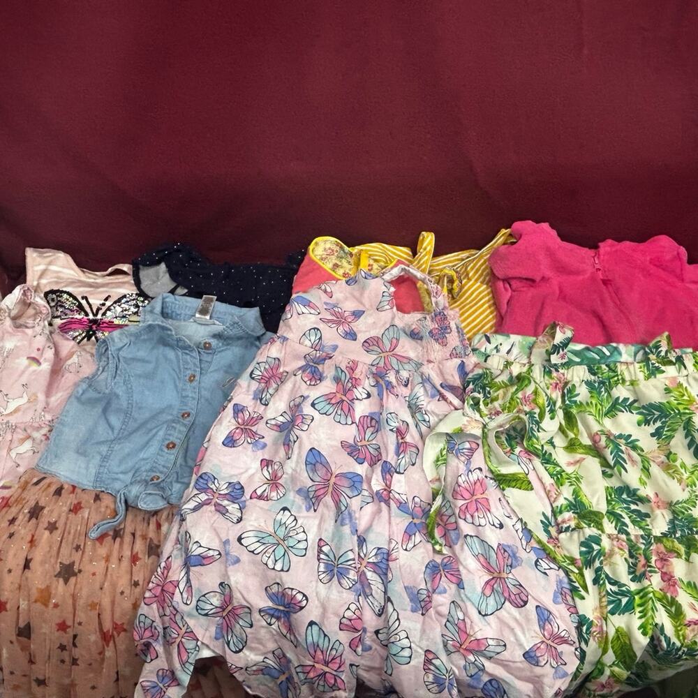 Size 7 girl dress lot